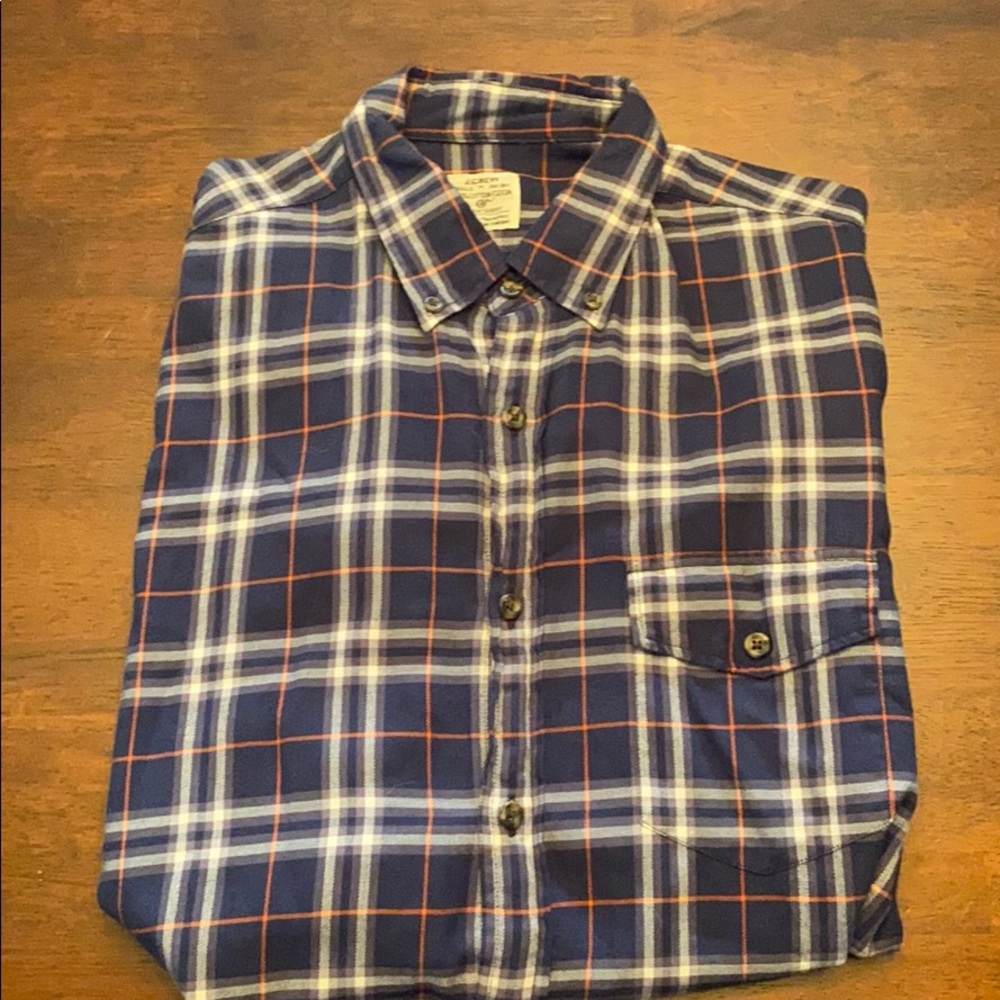 J Crew cotton long sleeve shirt